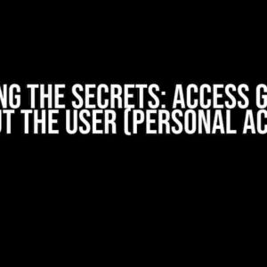 Unlocking the Secrets: Access Graph API without the User (Personal Account)